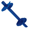 SOLID SQUARE HUB TWIN HELIX POWER DRIVEN ANCHOR